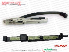 Lifan LF250-4 Chopper Eksantrik Zinciri Gergi Klavuzu Seti