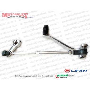 Lifan LF250-4 Chopper Vites Pedalı ve Rod Mili Komple