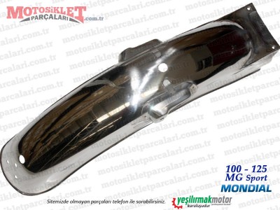 Mondial 100 MG, 125 MG Sport Arka Çamurluk Arka Parça (Nikelajlı)