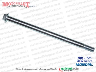 Mondial 100 MG, 125 MG Sport Arka Teker Mili