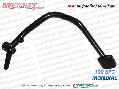 Mondial 100 SFC Basic X, Snappy X Cub Arka Fren Pedalı