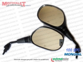 Mondial 125 MH Drift Ayna Takımı - MUADİL