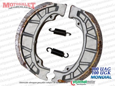 Mondial 100 UAG, 100 UGK (2008) Arka Fren Balatası