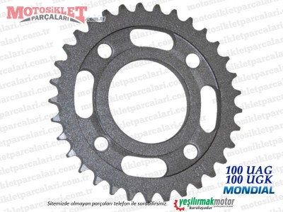 Mondial 100 UAG, 100 UGK (2008) Arka Zincir Dişlisi