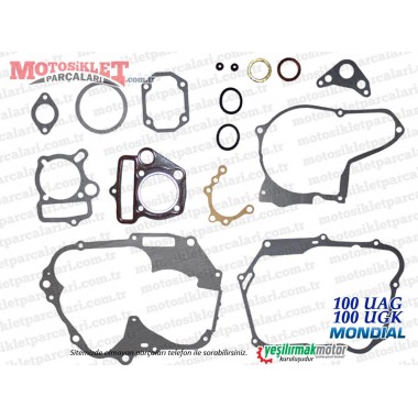 Mondial 100 UAG, 100 UGK (2008) Conta Takımı