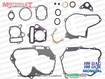 Mondial 100 UAG, 100 UGK (2008) Conta Takımı