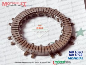 Mondial 100 UAG, 100 UGK (2008) Debriyaj Balatası Takımı