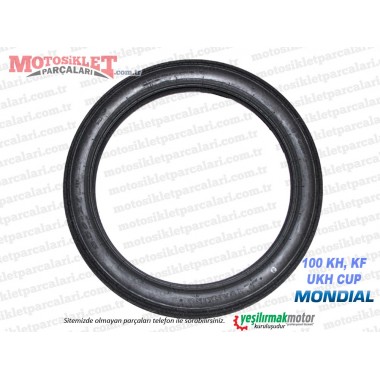 Mondial 100 UKH, KH, KF Cub Arka Teker 2/75/17 Dubleks Dış Lastik