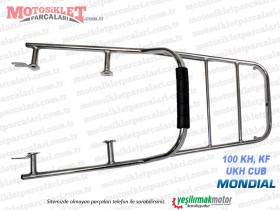 Mondial 100 UKH, KH, KF Cub Arka Tutacak, Çanta Demiri, Nikelajlı