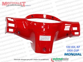 Mondial 100 UKH, KH, KF Cub Kilometre Tablası - Kırmızı