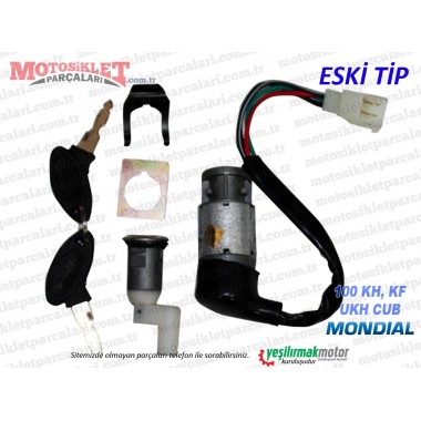 Mondial 100 UKH, KH, KF Cub Kontak, Kilit Seti - MUADİL