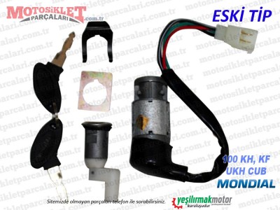 Mondial 100 UKH, KH, KF Cub Kontak, Kilit Seti - MUADİL