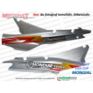 Mondial 100 UKH, KH, KF Cub Sele Altı Sağ, Sol Grenaj Takımı - Gri RAMZEY ETİKETLİ