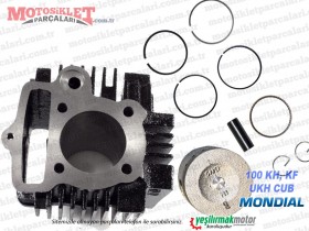 Mondial 100 UKH, KH, KF Cub Silindir, Piston, Sekman Seti - MUADİL