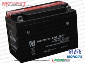 Mondial 125 AGK, 125 UAG Aküsü 12V 6.5Ah