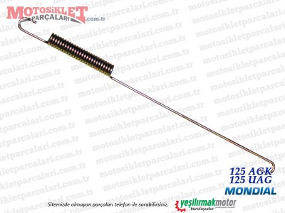 Mondial 125 AGK, 125 UAG Arka Fren Müşürü Yayı