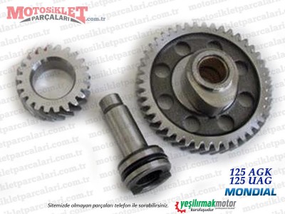 Mondial 125 AGK, 125 UAG Eksantrik Dişlisi Seti