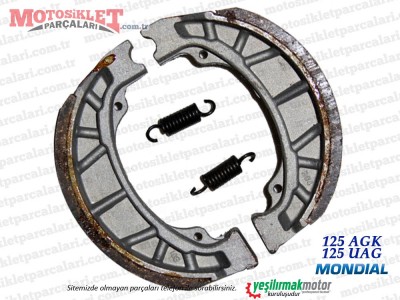 Mondial 125 AGK, 125 UAG Ön Fren Balatası, Tel Jant