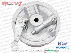 Mondial 125 AGK, 125 UAG Ön Fren Balata Kapağı, Kampana Komple, Alüminyum Jant