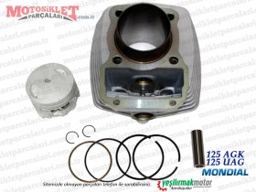 Mondial 125 AGK, 125 UAG Silindir, Piston, Sekman Takımı