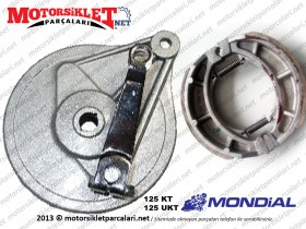 Mondial 125 KT, 125 UKT Arka Fren Kampanası - Komple