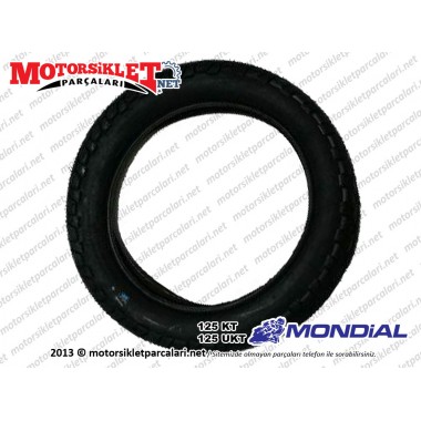 Mondial 125 KT, 125 UKT Arka Teker Dış Lastik - 110/90/16 ANLAŞ MARKA