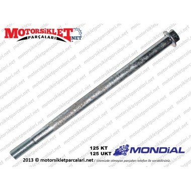 Mondial 125 KT, 125 UKT Arka Teker Mili