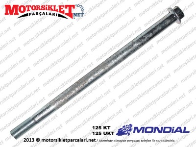 Mondial 125 KT, 125 UKT Arka Teker Mili