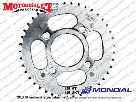 Mondial 125 KT, 125 UKT Arka Zincir Dişlisi