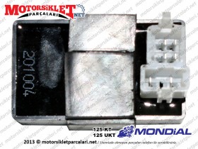 Mondial 125 KT, 125 UKT CDI - Beyin