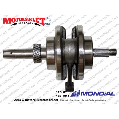 Mondial 125 KT, 125 UKT Krank - Komple