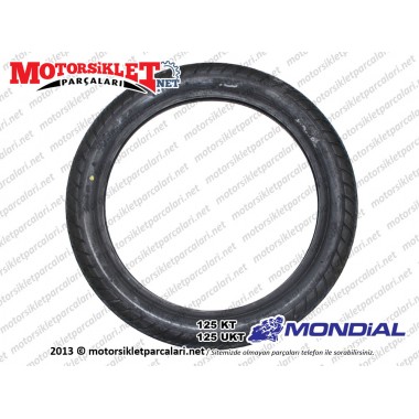 Mondial 125 KT, 125 UKT Ön Teker Dış Lastik - Dubleks (Tubeless) 90 90 18