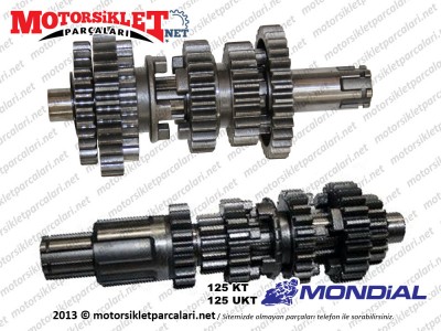 Mondial 125 KT, 125 UKT Şanzıman Grubu - Komple