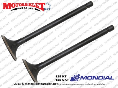 Mondial 125 KT, 125 UKT Supap Takımı