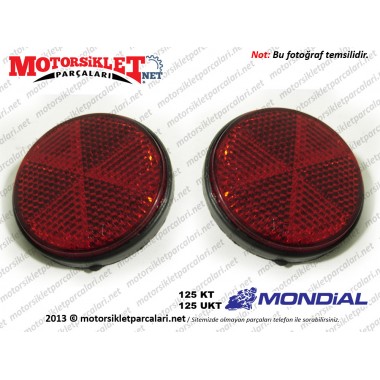Mondial 125 KT, 125 UKT Yan Reflektör Takımı