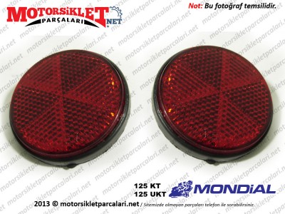 Mondial 125 KT, 125 UKT Yan Reflektör Takımı