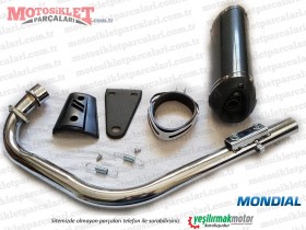 Mondial 125 MG Classic, Deluxe Abartı Egzoz Komple