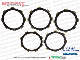 Mondial 125 MG Classic, Deluxe Debriyaj Balatası Takım