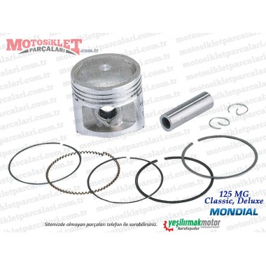 Mondial 125 MG Classic, Deluxe Piston, Sekman Takımı