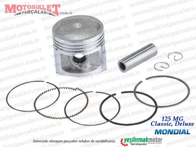 Mondial 125 MG Classic, Deluxe Piston, Sekman Takımı