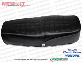 Mondial 125 MG Classic, Deluxe Sele, Koltuk - MUADİL