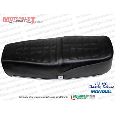 Mondial 125 MG Classic, Deluxe Sele, Koltuk - MUADİL