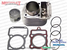 Mondial 125 MG Classic, Deluxe Silindir, Piston, Sekman ve Conta Takımı