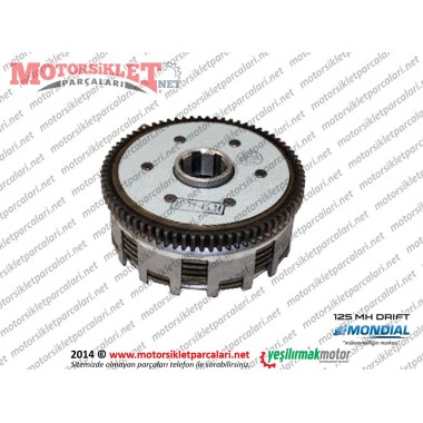 Mondial 125 MH Drift Debriyaj Komple 70 DİŞ