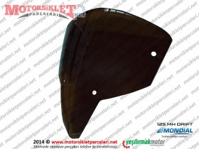 Mondial 125 MH Drift Ön Siperlik Camı