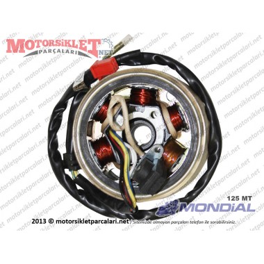 Mondial 125 MT Alternatör Komple