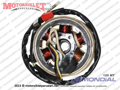 Mondial 125 MT Alternatör Komple