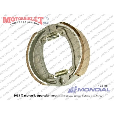 Mondial 125 MT Arka Fren Balatası