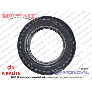 Mondial 125 MT Dubleks Dış Lastik 3.50/10 - A KALİTE