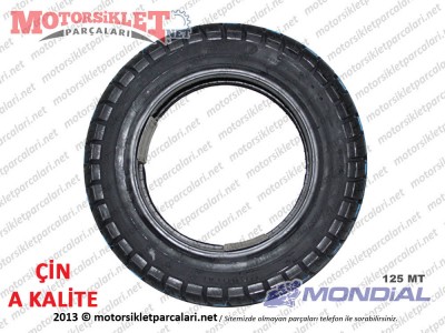 Mondial 125 MT Dubleks Dış Lastik 3.50/10 - A KALİTE